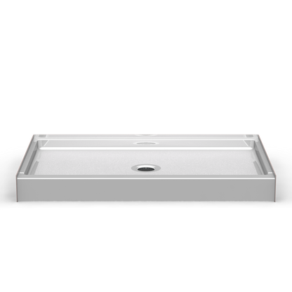 60x37.25 Curbed Above Floor Rough Shower Pan P6038AFR (AFR Curbed Base)