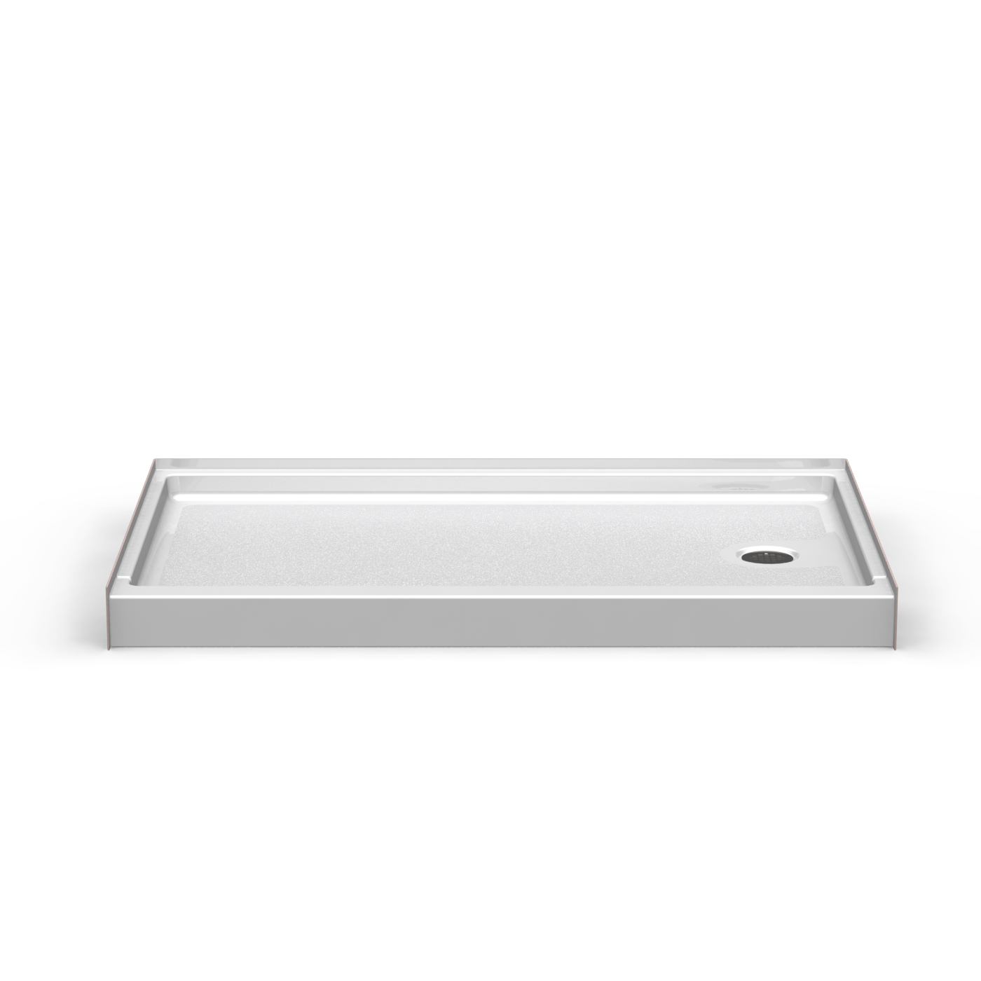 60x37.25 Curbed Above Floor Rough Shower Pan P6038AFR (AFR Curbed Base)