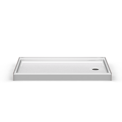 60x37.25 Curbed Above Floor Rough Shower Pan P6038AFR (AFR Curbed Base)