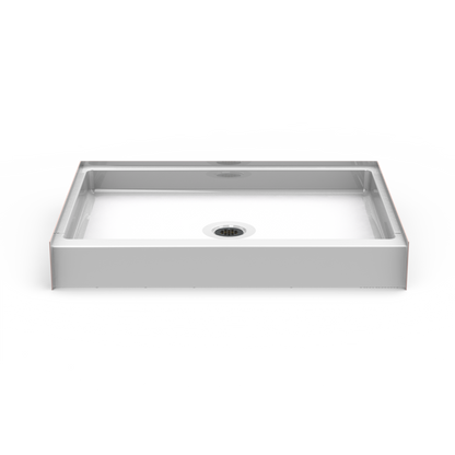 48x36 Curbed Above Floor Rough Shower Pan P4836AFR (AFR Curbed Base)