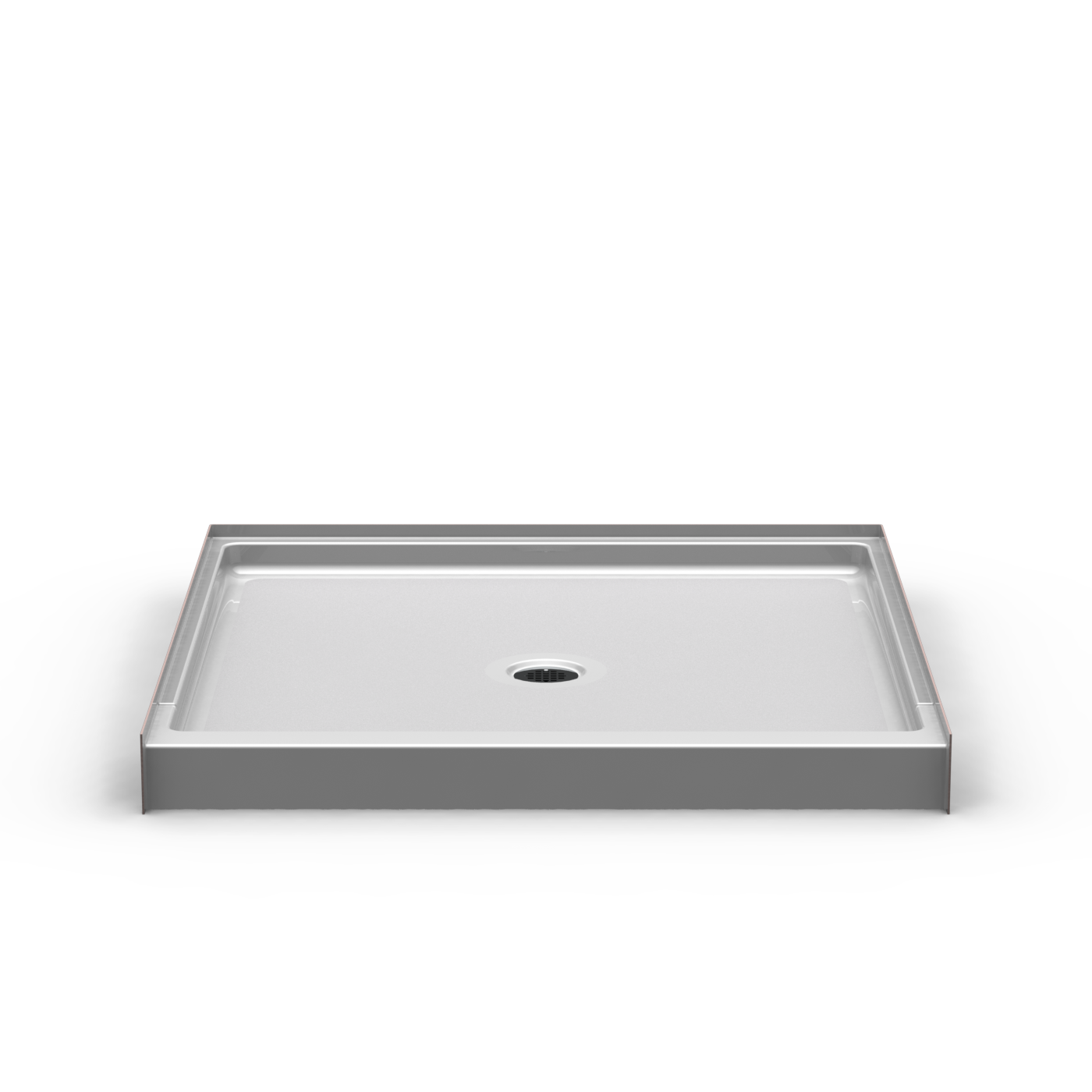 48x48 Curbed Above Floor Rough Shower Pan P4848AFR (AFR Curbed Base)