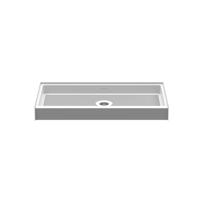 60x32 Curbed Above Floor Rough Shower Pan P6032AFR (AFR Curbed Base)