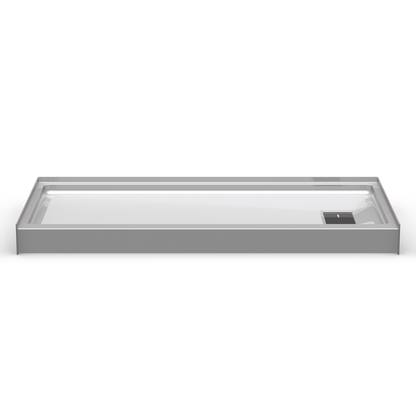 60x30 Curbed Above Floor Rough Shower Pan P6030SQAFR with Square Drain (ANSI B Compliant)
