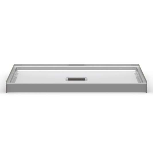 60x30 Curbed Above Floor Rough Shower Pan P6030SQAFR with Square Drain (ANSI B Compliant)