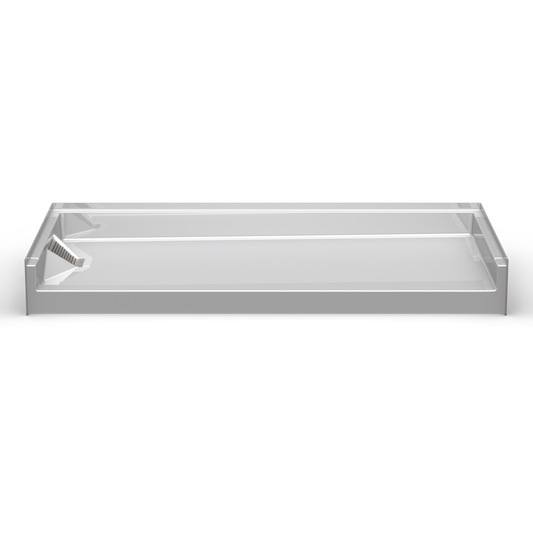 60x32 Barrier Free Shower Pan P6032BSD3T (Side Discharge Drain)