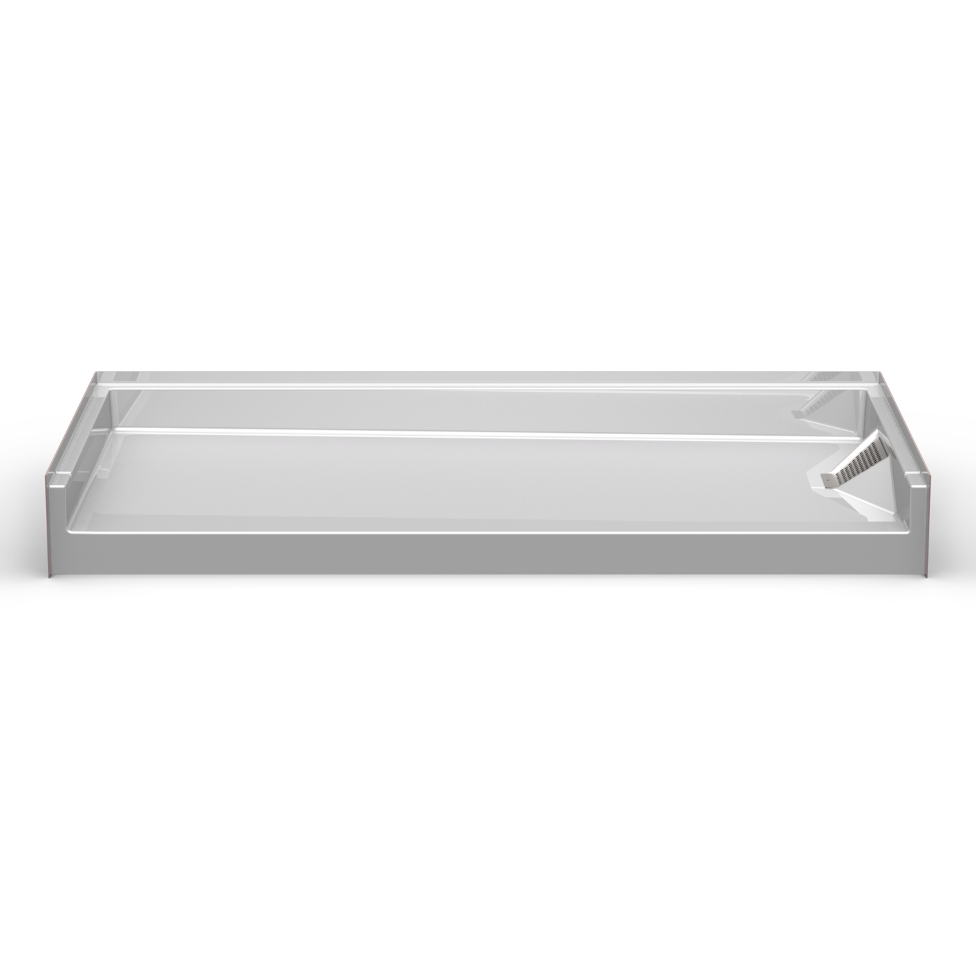 60x32 Barrier Free Shower Pan P6032BSD3T (Side Discharge Drain)