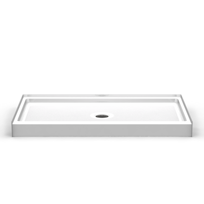 55x32 Curbed Shower Pan P5532.V2 (ANSI Compliant Curbed Base)