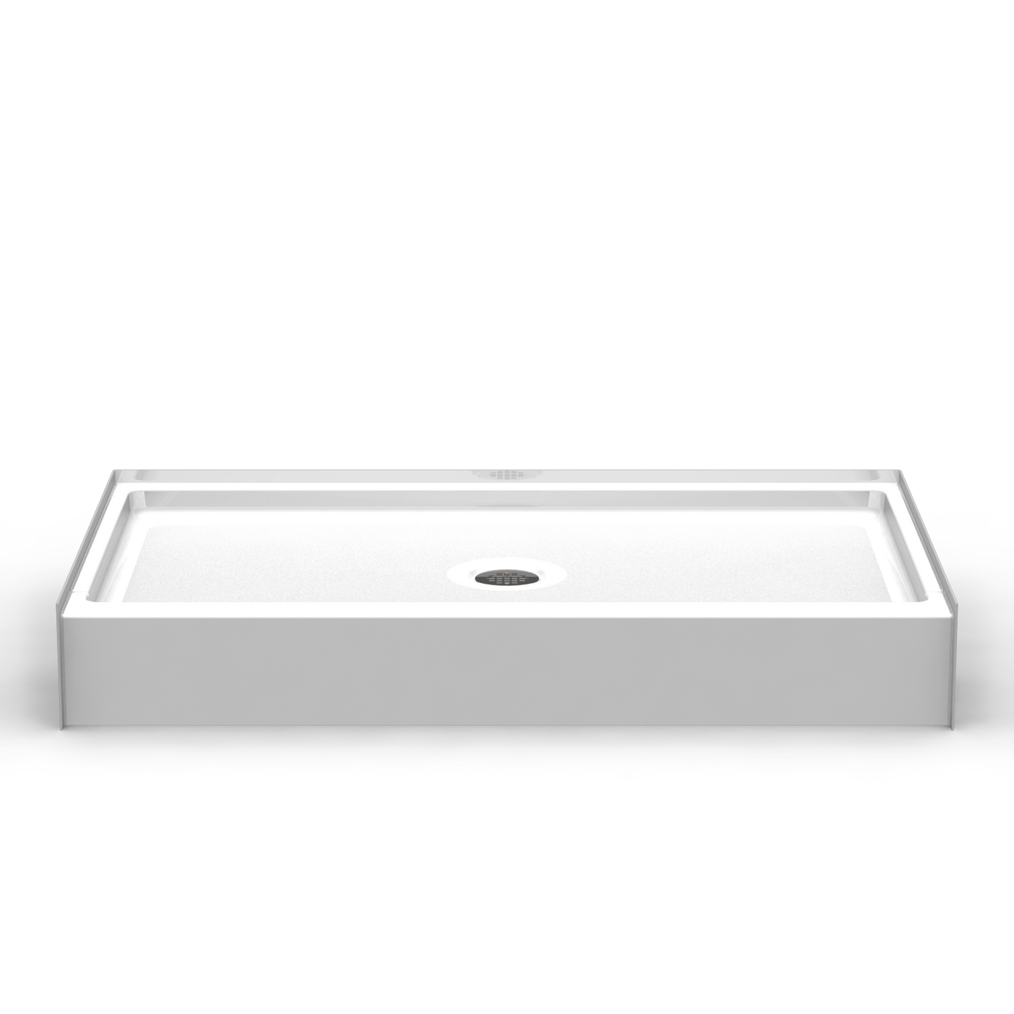 55x32 Curbed Above Floor Rough Shower Pan P5532AFR (AFR Curbed Base)