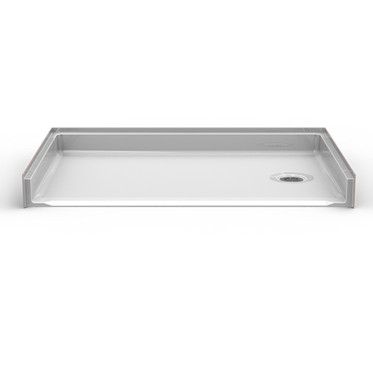 54x36 Barrier Free Shower Pan P5436E.V2 (Left/Right End Drain)
