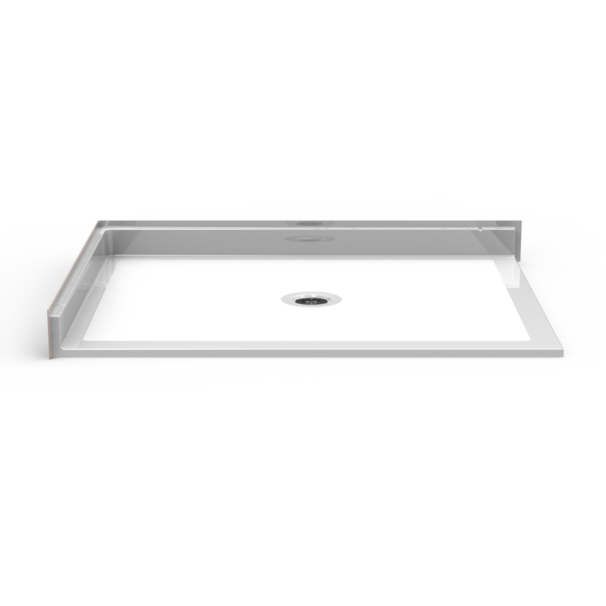 60x48 Barrier Free Corner Shower Pan PC6048B.V2 (ADA & ANSI Compliant)