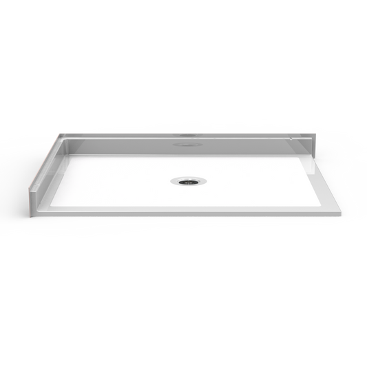 60x48 Barrier Free Corner Shower Pan PC6048B.V2 (ADA & ANSI Compliant)