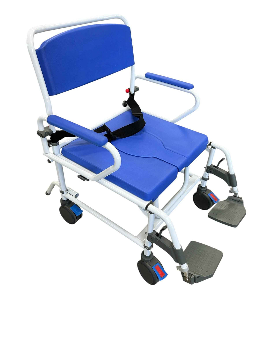 Healthline EZee Life 188 Bariatric Aluminum Shower Commode Chair - 600 lb. Capacity